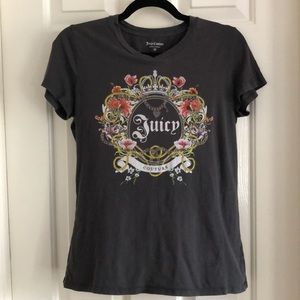 Juicy Couture T-shirt, Fits like a Small